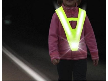 Reflexní dětská vesta V