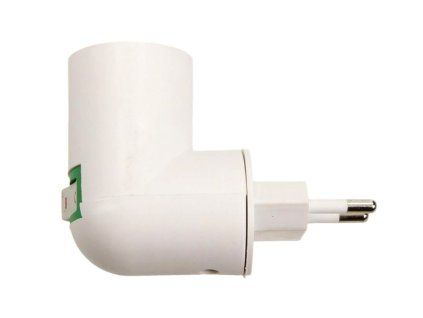 Adaptér zásuvkový E14 bok