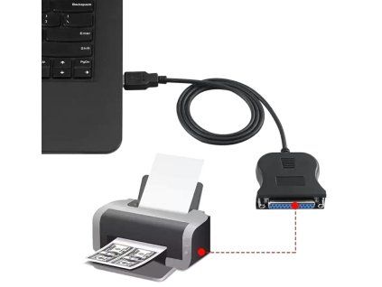 USB Adapter na LPT AK72 pc tisk