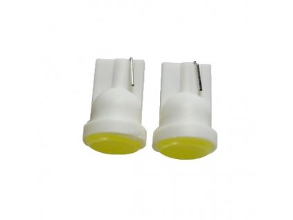 10801 led 2x t10 w5w cob set dvou mini led zarovek t10 led 2x t10 w5w cob