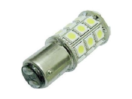 12427 led k575 bay15d bila 12v zarovka do auta bila barva svitu