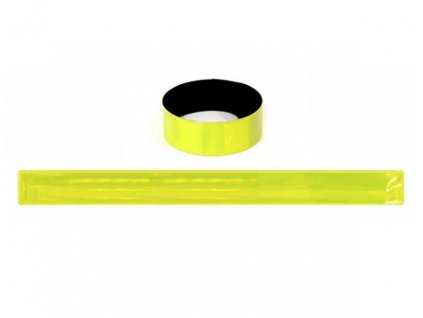 Reflexní pásek 3x30 žlutozelený