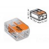 WAGO 2x4 Compact roz
