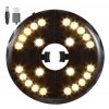LED RA TBL 2338 - venkovní bateriové LED svítidlo na slunečník nebo do stanu, nap. USB nebo 4x AA