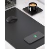 Podložka Jakcom MC3, nabíjecí podložka pod myš s bezdrátovou nabíječkou Qi a funkcí ohřevu hrnků