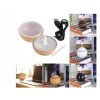 Aroma Diffuser LED KJR013 USB, vibrační ultrazvukový difuzér USB pro aromatherapii, zvlhčovač vzduchu, nádržka 130ml