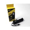 Nabíječka Li Ion 18650 USB DIGITAL a box