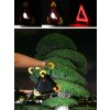 11980 6 led hb7709 snab work multifunkcni solarni vystrazny trojuhelnikovy dobijeci reflektor se stojankem