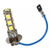 12442 led k682 h3 3w zarovka do auta svit bila