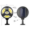LED STREET 120PIR SOLAR popis cob www