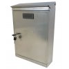 Poštovní schránka M986 INOX - povrchová, nerezová poštovní schránka, rozměry 370x250x90mm