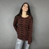 Dámský svetřík MAYA oranžový (2)