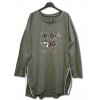 Mikina oversize s potiskem