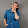 šaty Gloria modrá (3)