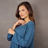 Halenka Ana Tmavě tyrkysová (2)