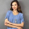 Halenka Romina Světle modrá (2)