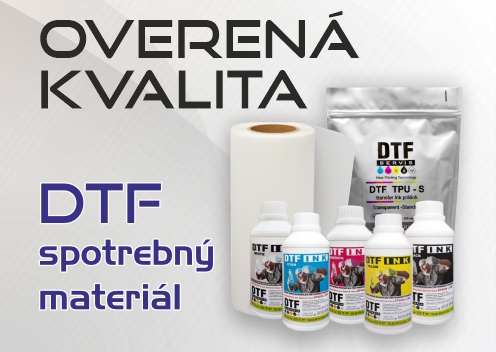 DTF spotrebny material banner