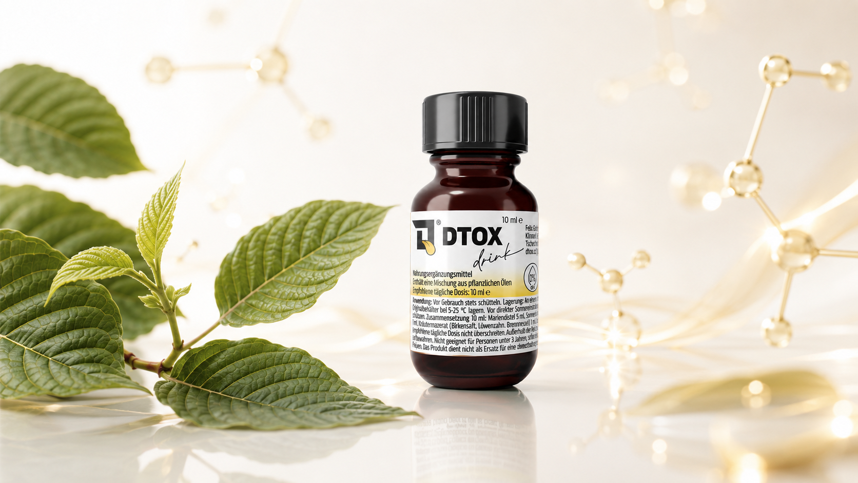 DTOX drink po užívání kratomu – přírodní podpora organismu