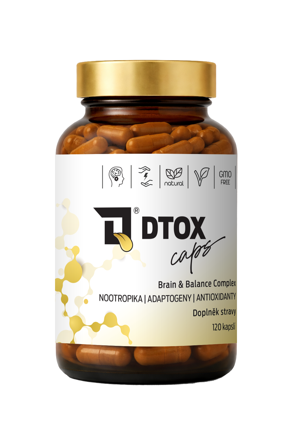 DTOX CAPS Brain & Balance Complex