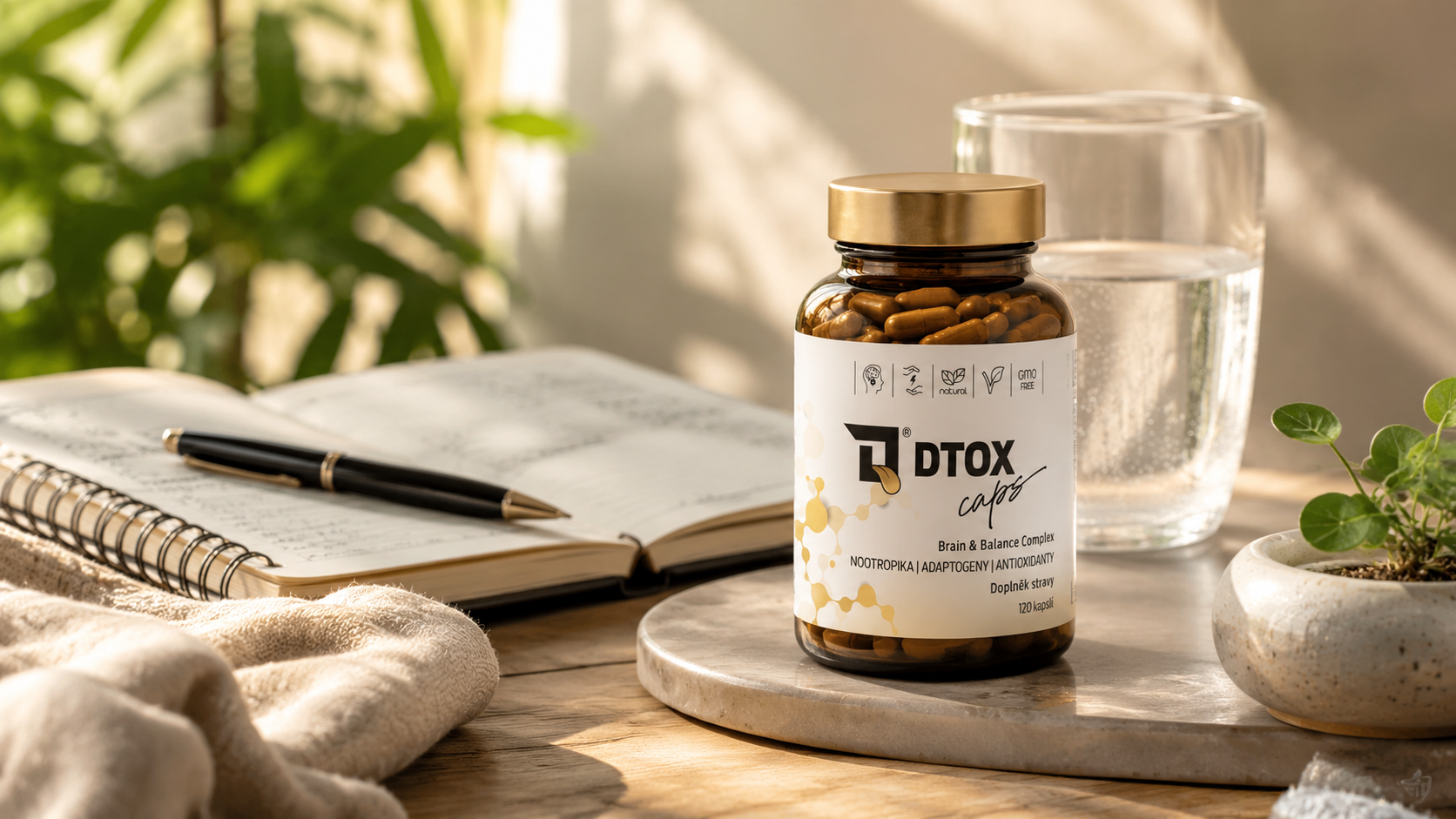 DTOX skupienie, brain fog i rutyna