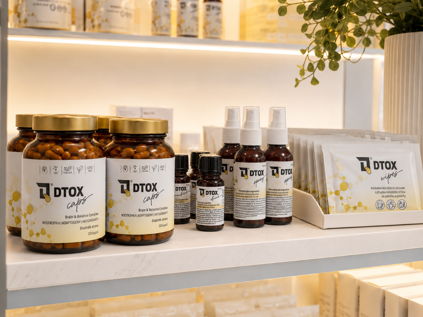 DTOX B2B spolupráce pro obchody a e-shopy