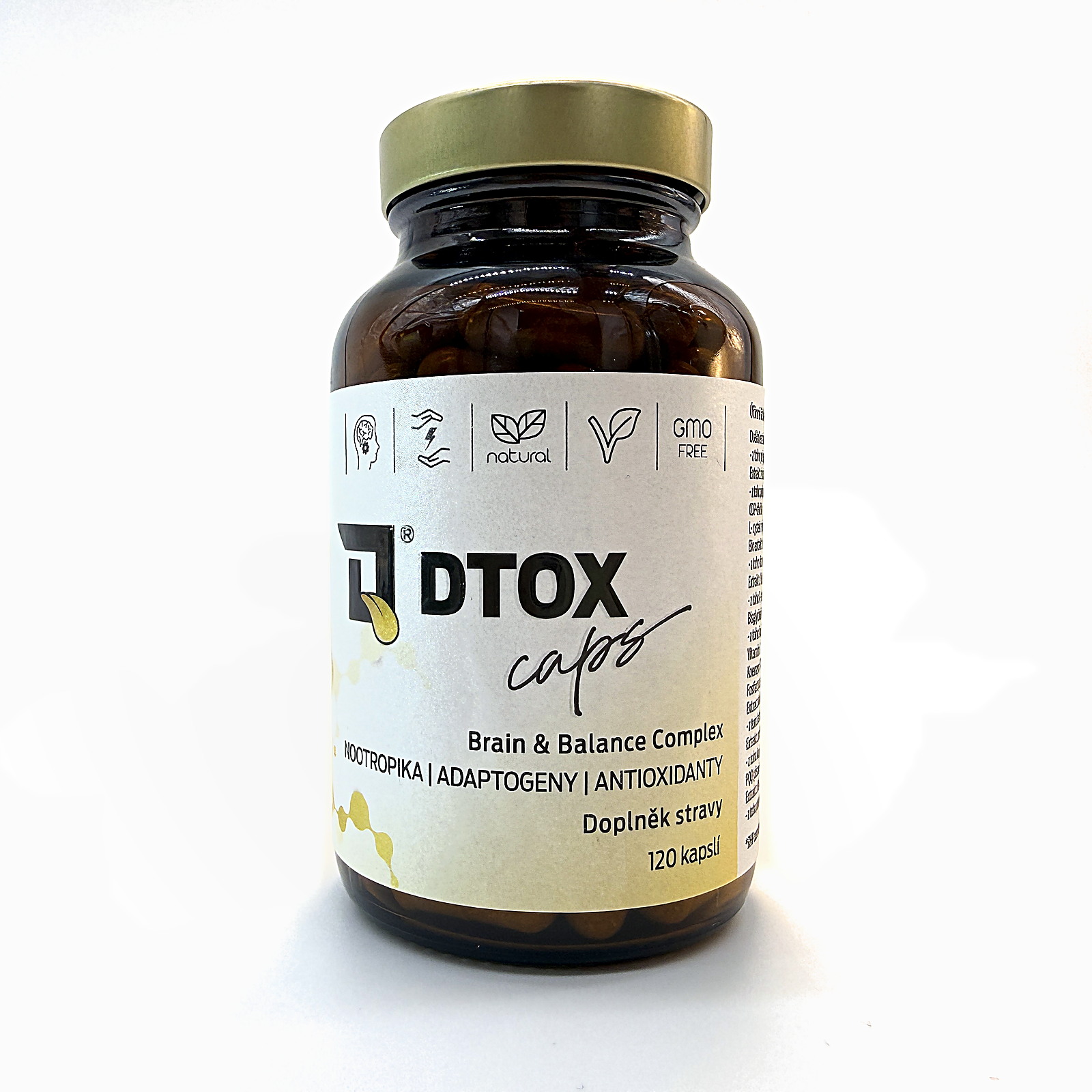 DTOX CAPS Brain & Balance Complex