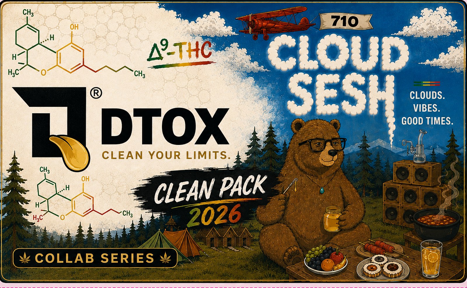 Cloud Sesh — Clean Pack 710