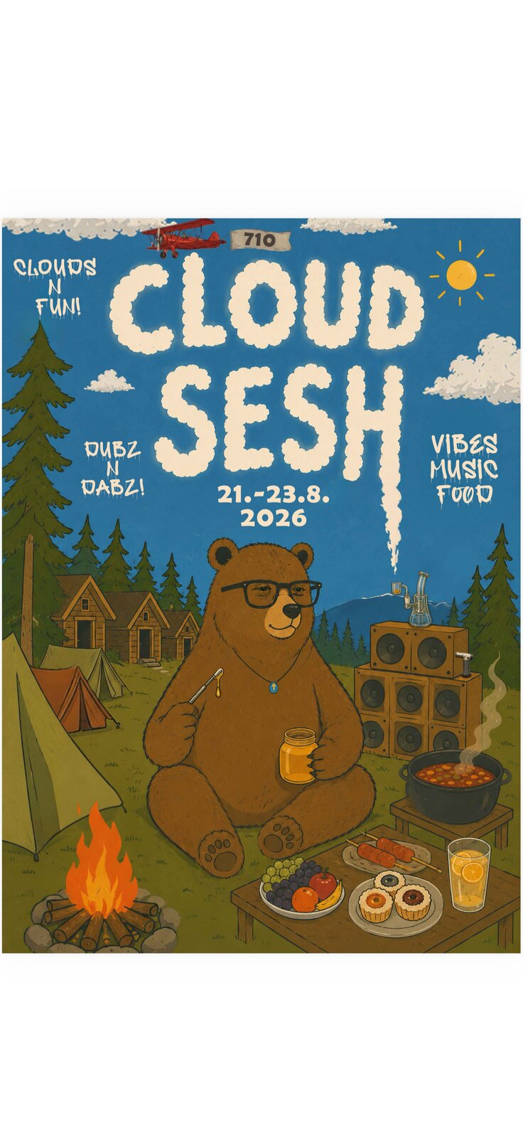 Cloud Sesh 2026 plakát