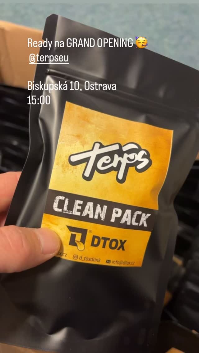 DTOX × Terps — Clean Pack edice