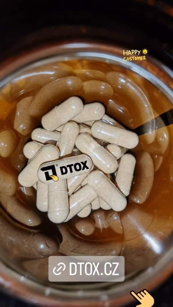 DTOX - zákaznická fotka z Instagramu