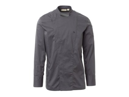 STARRED MESH férfi szakácskabát szürke