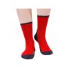 STENSO BICOLOR Zokni piros