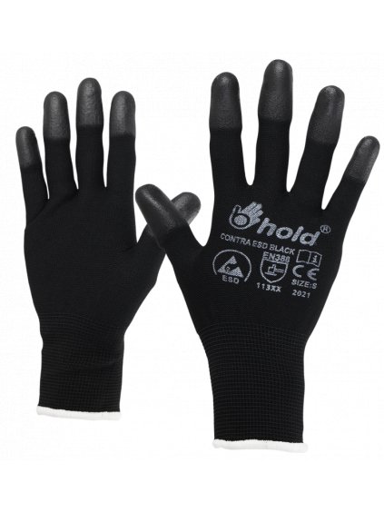 contra esd black cut resistant gloves3