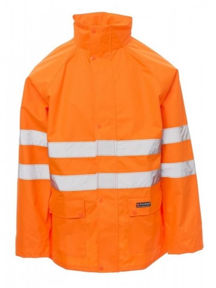 Bunda do dažďa HURRICANE-JACKET oranžová