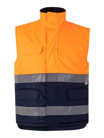 Hi-Vis TWO-TONE polstrovaná vesta