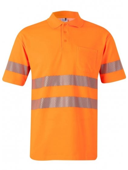 Hi-Vis bavlnená polokošeľa