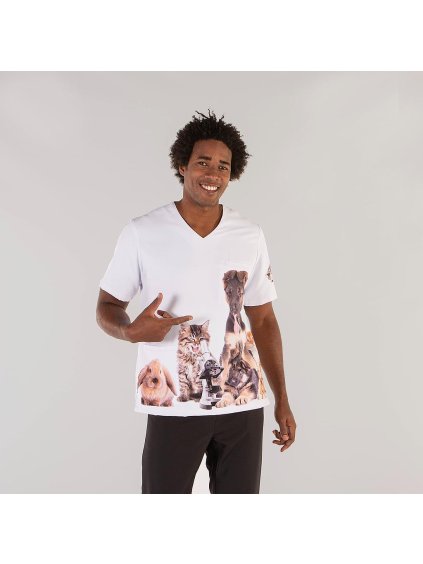 BLOUSE UNISEX ADA (Farba ZOO, Veľkosť XXL)