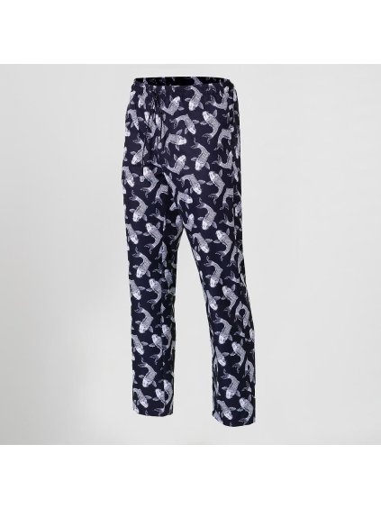 TROUSERS MICROFIBER UNISEX ELASTIC BAND+DRAWSTRING (Farba CARPAS, Veľkosť L)