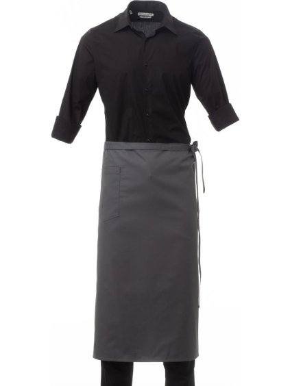 MAITRE unisex zástera sivá