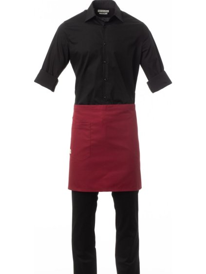 SHOP unisex zástera bordová