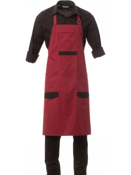 STORE unisex zástera bordová