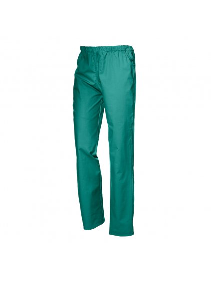 bavlnené zdravotnícke nohavice zelené