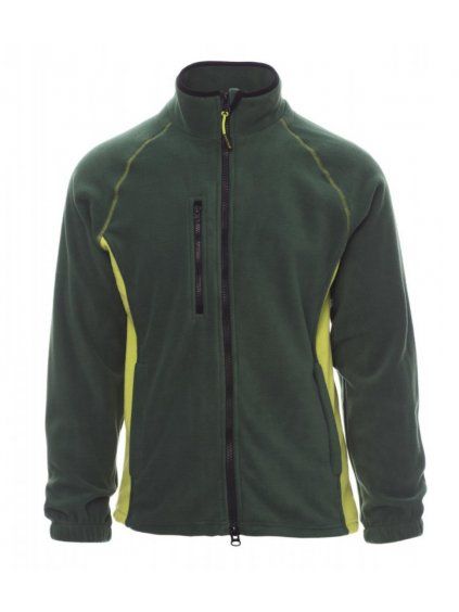 ASPEN+ mikina flísová zelená