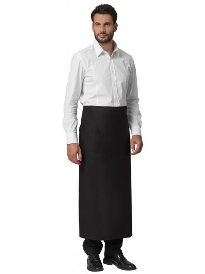 28PZ0013 NAPOLI GREMBIULE LUNGO UNISEX nero 8000 12