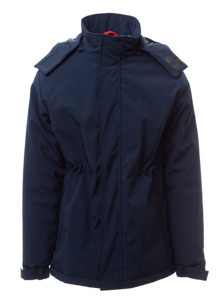 PAYPER NORDET zimná strečová softshell bunda Farba: Modrá tmavá, Veľkosť: L