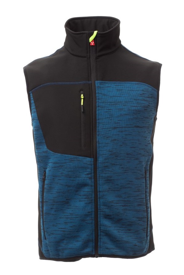 PAYPER TOUR moderná vesta so softhellom Farba: Modrá tmavá, Veľkosť: XS