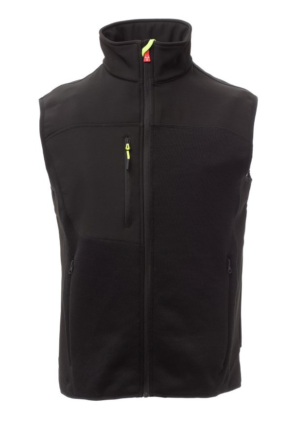 PAYPER TOUR moderná vesta so softhellom Farba: Čierna, Veľkosť: XXL