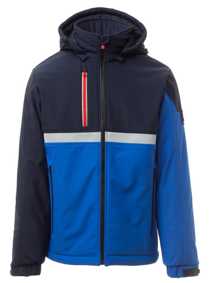 PAYPER WISE PAD softshell bunda strečová Farba: Kráľovská modrá, Veľkosť: XXXL