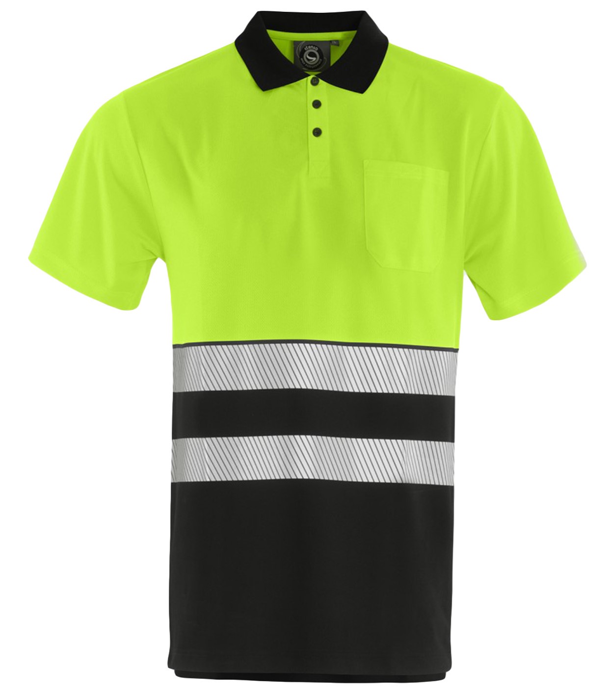 STENSO PRISMA HV reflexná polokošeľa Farba: Reflexná žltá, Veľkosť: S