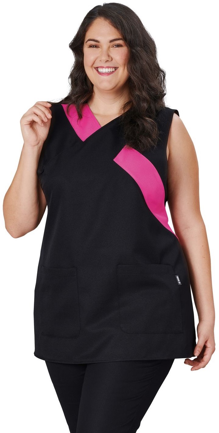 SIGGI Zástera CINDY čierna/fuchsia Farba: Čierna, Doplnková farba: ružová